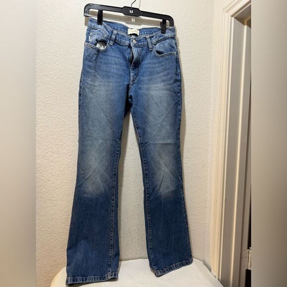 DL1961 WOMEN'S Joni Slim Boot bootcut low rise jeans east lake wash 26 32” - Picture 3 of 7